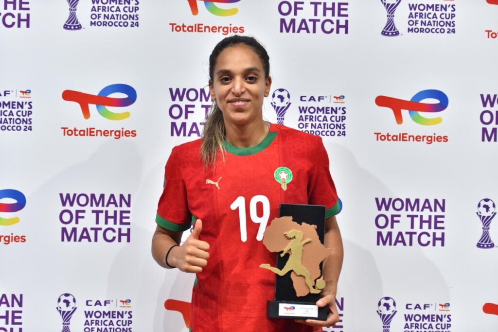 سكينة--1024x683 Morocco Reach WAFCON 2024 Final After Dramatic Penalty Shootout Win Over Ghana